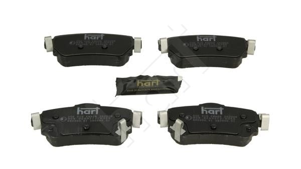 Hart 256 510 Brake Pad Set, disc brake 256510: Buy near me in Poland at 2407.PL - Good price!