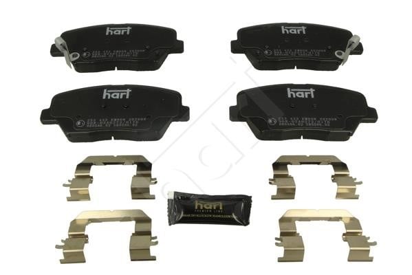 Hart 253 433 Brake Pad Set, disc brake 253433: Buy near me in Poland at 2407.PL - Good price!