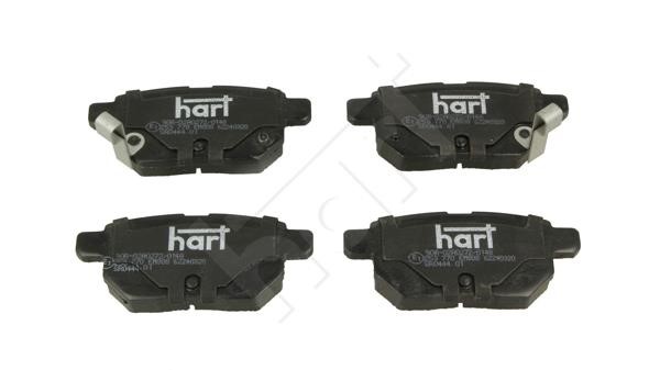 Hart 253 770 Тормозные колодки дисковые, комплект 253770: Отличная цена - Купить в Польше на 2407.PL!