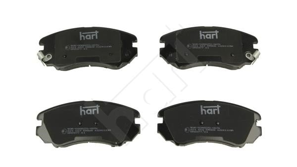 Hart 221 663 Brake Pad Set, disc brake 221663: Buy near me in Poland at 2407.PL - Good price!