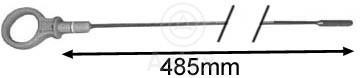 Aslyx AS-506267 ROD ASSY-OIL LEVEL GAUGE AS506267: Buy near me in Poland at 2407.PL - Good price!