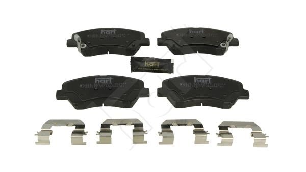 Hart 256 943 Brake Pad Set, disc brake 256943: Buy near me in Poland at 2407.PL - Good price!