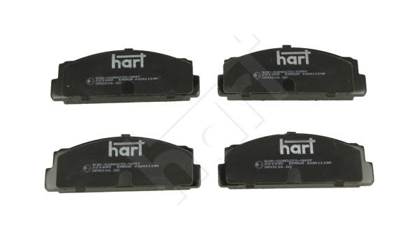 Hart 220 193 Тормозные колодки дисковые, комплект 220193: Отличная цена - Купить в Польше на 2407.PL!