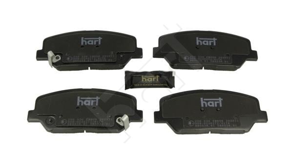 Hart 256 530 Тормозные колодки дисковые, комплект 256530: Отличная цена - Купить в Польше на 2407.PL!