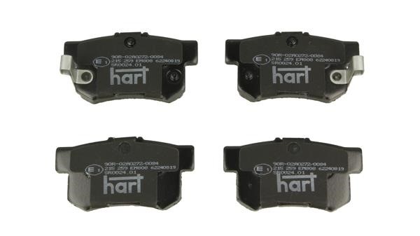 Hart 215259 Brake Pad Set, disc brake 215259: Buy near me in Poland at 2407.PL - Good price!