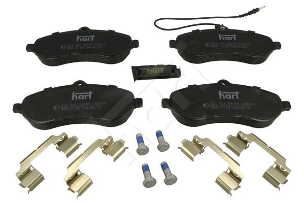 Hart 252 305 Brake Pad Set, disc brake 252305: Buy near me in Poland at 2407.PL - Good price!