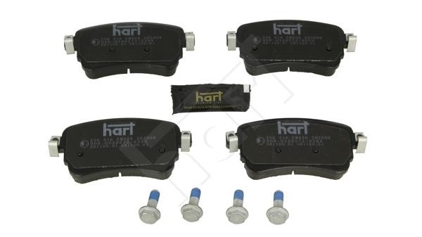 Hart 256 516 Brake Pad Set, disc brake 256516: Buy near me in Poland at 2407.PL - Good price!
