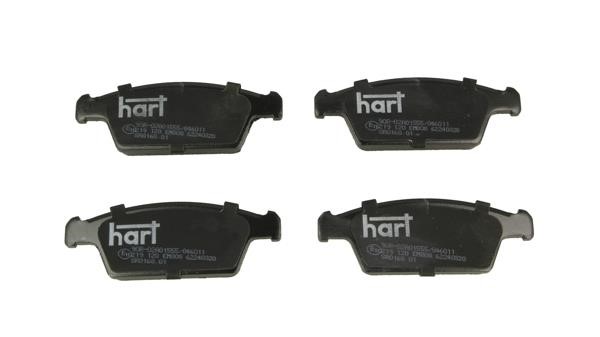 Hart 219 120 Brake Pad Set, disc brake 219120: Buy near me at 2407.PL in Poland at an Affordable price!