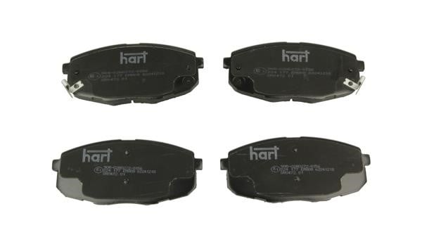 Hart 224 177 Тормозные колодки дисковые, комплект 224177: Отличная цена - Купить в Польше на 2407.PL!