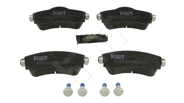 Hart 256 511 Brake Pad Set, disc brake 256511: Buy near me in Poland at 2407.PL - Good price!