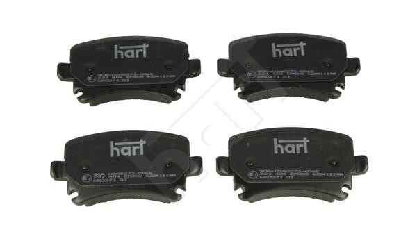 Hart 221 404 Brake Pad Set, disc brake 221404: Buy near me in Poland at 2407.PL - Good price!