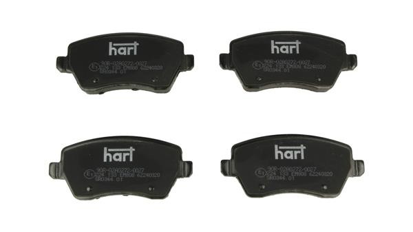 Hart 224 133 Тормозные колодки дисковые, комплект 224133: Отличная цена - Купить в Польше на 2407.PL!