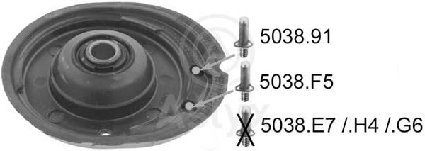 Aslyx AS-105104 Опора стойки амортизатора AS105104: Отличная цена - Купить в Польше на 2407.PL!