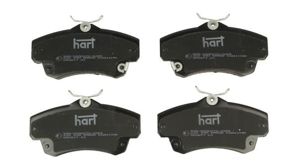 Hart 222 409 Тормозные колодки дисковые, комплект 222409: Отличная цена - Купить в Польше на 2407.PL!