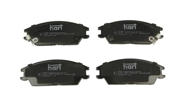 Hart 215 253 Brake Pad Set, disc brake 215253: Buy near me in Poland at 2407.PL - Good price!