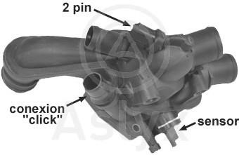 Aslyx AS-503969 Thermostatgehäuse AS503969: Kaufen Sie zu einem guten Preis in Polen bei 2407.PL!