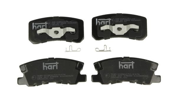Hart 224 167 Brake Pad Set, disc brake 224167: Buy near me in Poland at 2407.PL - Good price!