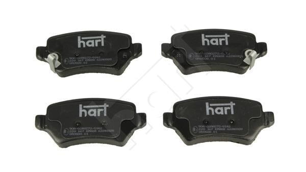 Hart 220 167 Тормозные колодки дисковые, комплект 220167: Купить в Польше - Отличная цена на 2407.PL!