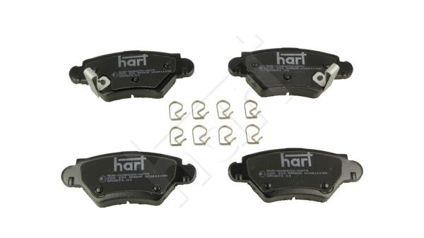 Hart 220 191 Тормозные колодки дисковые, комплект 220191: Отличная цена - Купить в Польше на 2407.PL!