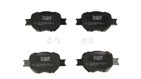Hart 221 665 Brake Pad Set, disc brake 221665: Buy near me in Poland at 2407.PL - Good price!