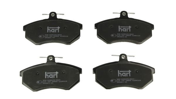 Hart 219 126 Brake Pad Set, disc brake 219126: Buy near me in Poland at 2407.PL - Good price!