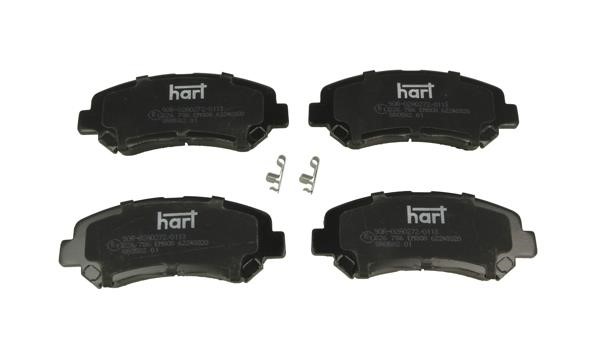 Hart 226 786 Brake Pad Set, disc brake 226786: Buy near me at 2407.PL in Poland at an Affordable price!