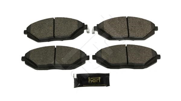 Hart 253 758 Brake Pad Set, disc brake 253758: Buy near me in Poland at 2407.PL - Good price!