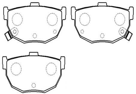 Hsb HP8319 Brake Pad Set, disc brake HP8319: Buy near me in Poland at 2407.PL - Good price!