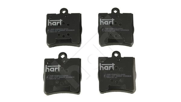 Hart 221 617 Тормозные колодки дисковые, комплект 221617: Отличная цена - Купить в Польше на 2407.PL!