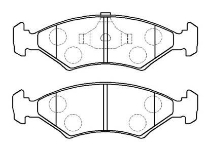 Hsb HP9186 Brake Pad Set, disc brake HP9186: Buy near me in Poland at 2407.PL - Good price!