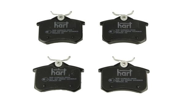 Hart 223 160 Brake Pad Set, disc brake 223160: Buy near me in Poland at 2407.PL - Good price!