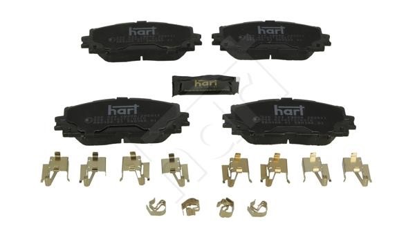Hart 256 524 Brake Pad Set, disc brake 256524: Buy near me in Poland at 2407.PL - Good price!