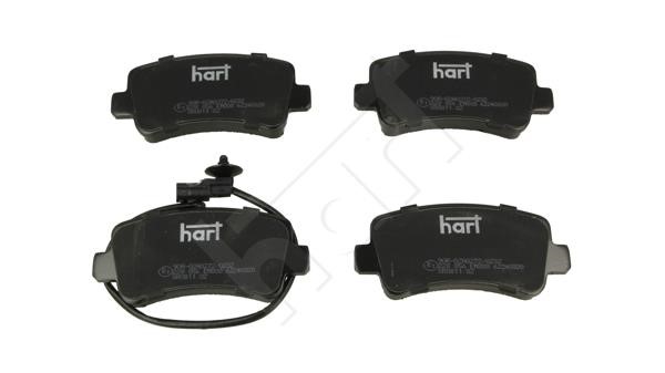 Hart 228 856 Brake Pad Set, disc brake 228856: Buy near me in Poland at 2407.PL - Good price!