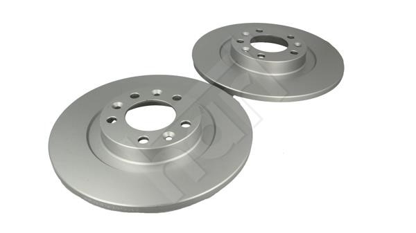 Hart 258 021 Rear brake disc, non-ventilated 258021: Buy near me in Poland at 2407.PL - Good price!