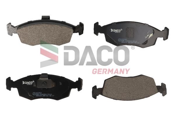 Daco 322362 Brake Pad Set, disc brake 322362: Buy near me in Poland at 2407.PL - Good price!