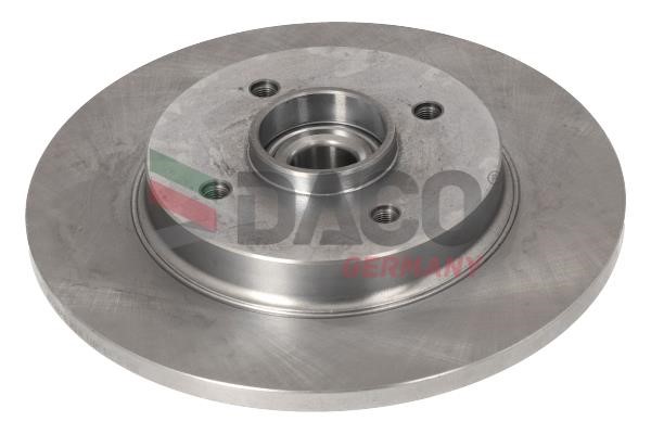 Daco 602803 Rear brake disc, non-ventilated 602803: Buy near me at 2407.PL in Poland at an Affordable price!