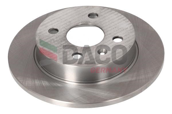 Daco 603633 Rear brake disc, non-ventilated 603633: Buy near me in Poland at 2407.PL - Good price!