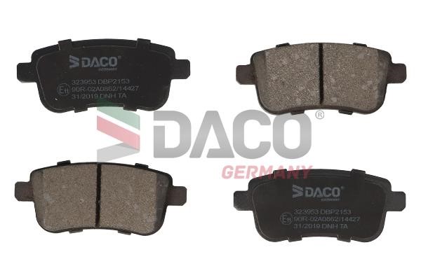 Daco 323953 Brake Pad Set, disc brake 323953: Buy near me in Poland at 2407.PL - Good price!
