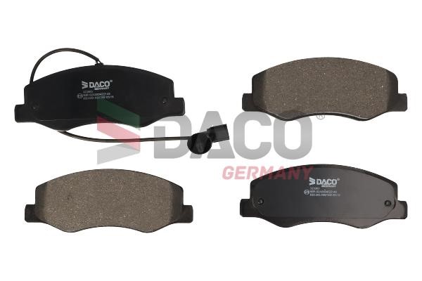 Daco 323003 Brake Pad Set, disc brake 323003: Buy near me in Poland at 2407.PL - Good price!