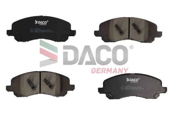 Daco 320505 Тормозные колодки дисковые, комплект 320505: Отличная цена - Купить в Польше на 2407.PL!