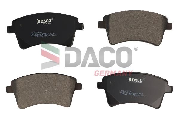 Daco 323008 Тормозные колодки дисковые, комплект 323008: Отличная цена - Купить в Польше на 2407.PL!