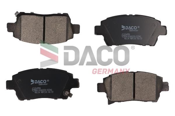 Daco 324558 Brake Pad Set, disc brake 324558: Buy near me in Poland at 2407.PL - Good price!