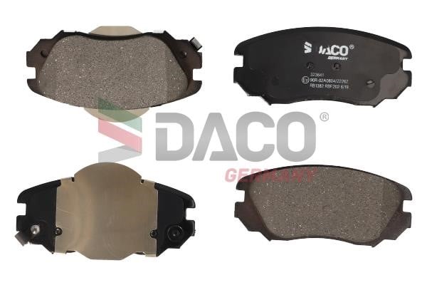 Daco 323641 Brake Pad Set, disc brake 323641: Buy near me in Poland at 2407.PL - Good price!