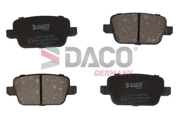 Daco 322572 Тормозные колодки дисковые, комплект 322572: Отличная цена - Купить в Польше на 2407.PL!