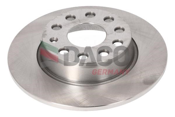 Daco 600205 Rear brake disc, non-ventilated 600205: Buy near me in Poland at 2407.PL - Good price!