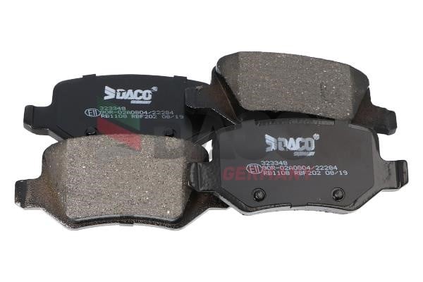 Daco 323348 Brake Pad Set, disc brake 323348: Buy near me at 2407.PL in Poland at an Affordable price!