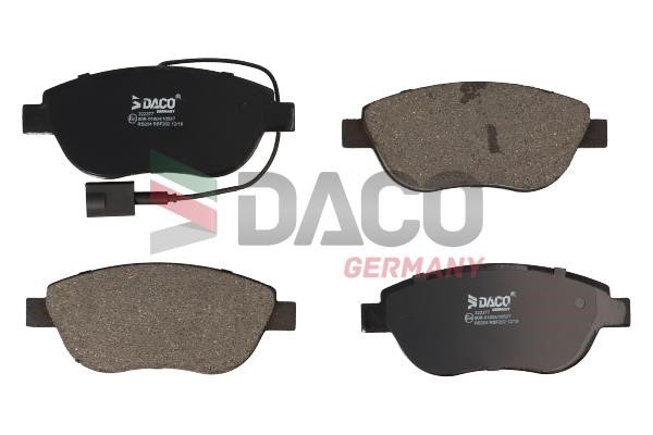 Daco 322377 Brake Pad Set, disc brake 322377: Buy near me in Poland at 2407.PL - Good price!