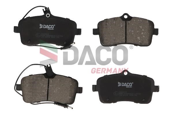 Daco 322803 Тормозные колодки дисковые, комплект 322803: Отличная цена - Купить в Польше на 2407.PL!