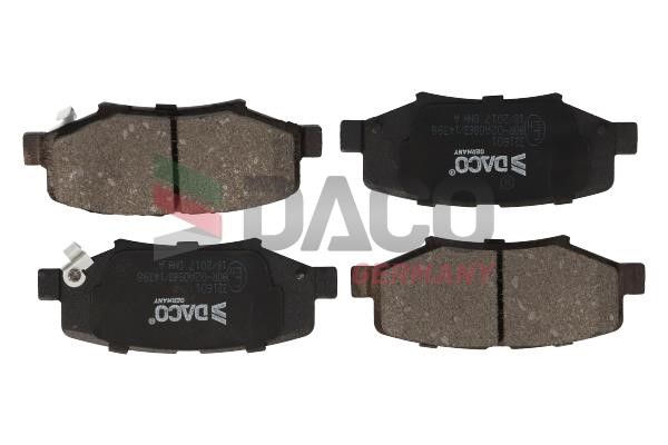 Daco 321601 Brake Pad Set, disc brake 321601: Buy near me in Poland at 2407.PL - Good price!