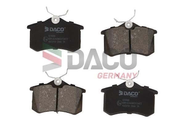 Daco 329986 Brake Pad Set, disc brake 329986: Buy near me in Poland at 2407.PL - Good price!